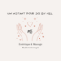 Logo Un instant pour soi by mel Annecy