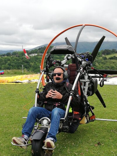 Paramoteur. Super...