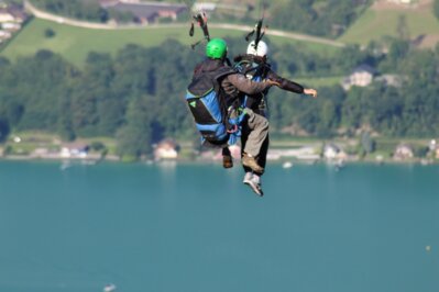 Bapteme parapente...